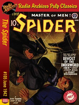 cover image of The Spider #105